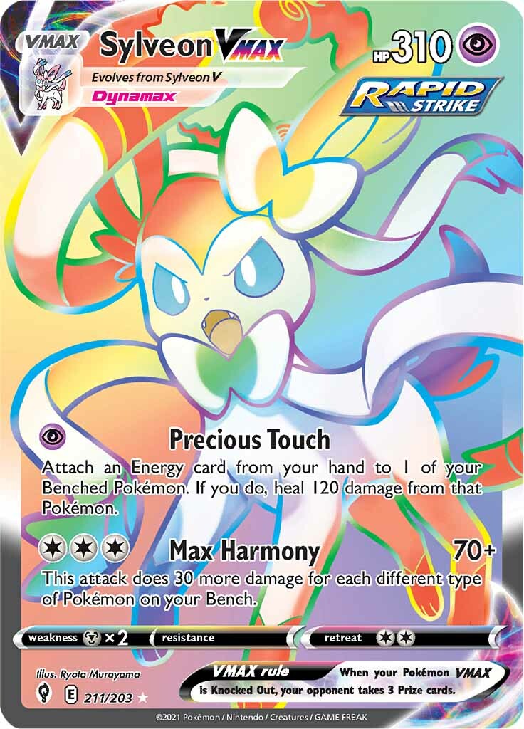 Sylveon VMAX (211/203) [Sword & Shield: Evolving Skies] | Mega City Incorporated