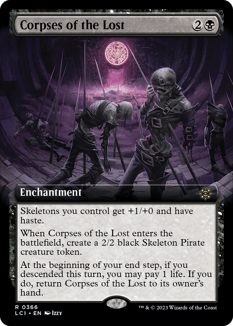 Corpses of the Lost (Extended Art) [The Lost Caverns of Ixalan] | Mega City Incorporated