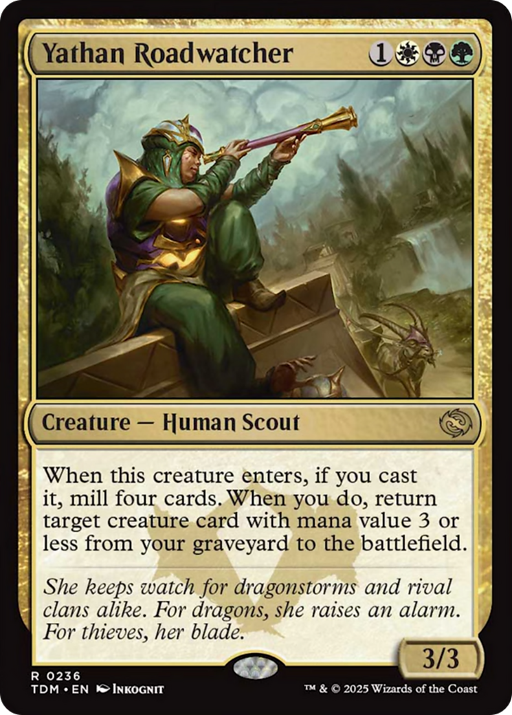 Yathan Roadwatcher [Tarkir: Dragonstorm] | Mega City Incorporated