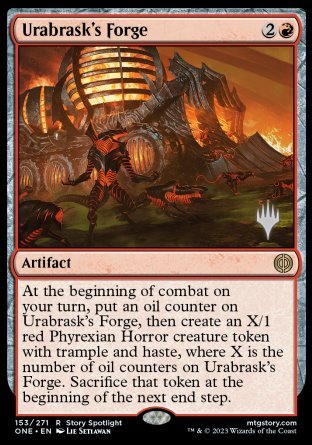 Urabrask's Forge (Promo Pack) [Phyrexia: All Will Be One Promos] | Mega City Incorporated