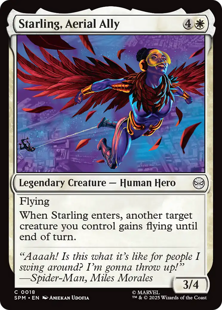 Starling, Aerial Ally [Marvel's Spider-Man] | Mega City Incorporated
