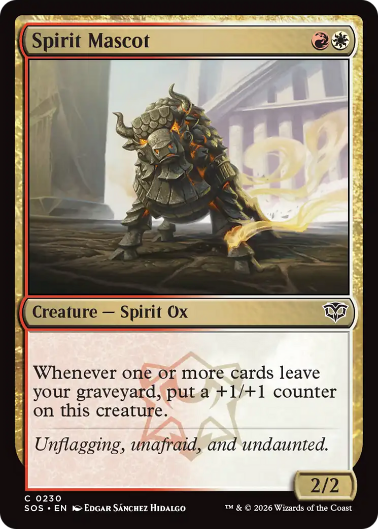 Spirit Mascot [Secrets of Strixhaven] | Mega City Incorporated