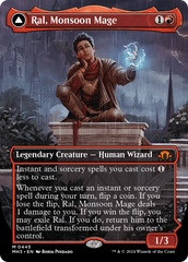 Ral, Monsoon Mage // Ral, Leyline Prodigy (Borderless) [Modern Horizons 3] | Mega City Incorporated