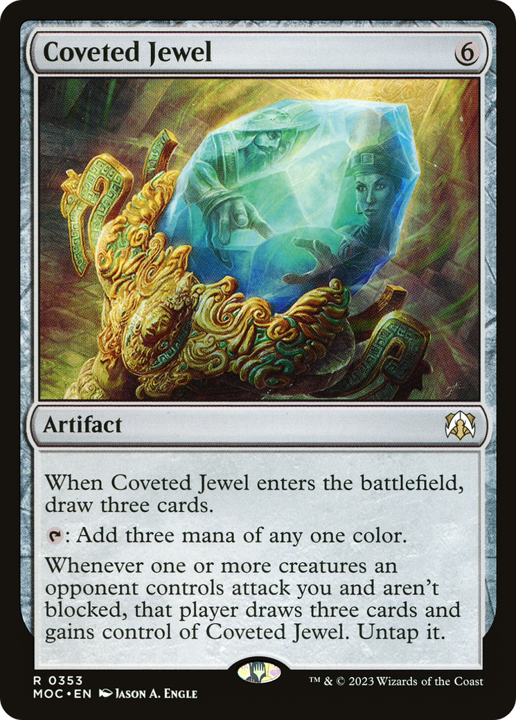 Coveted Jewel (Ripple Foil) [Modern Horizons 3 Commander] | Mega City Incorporated