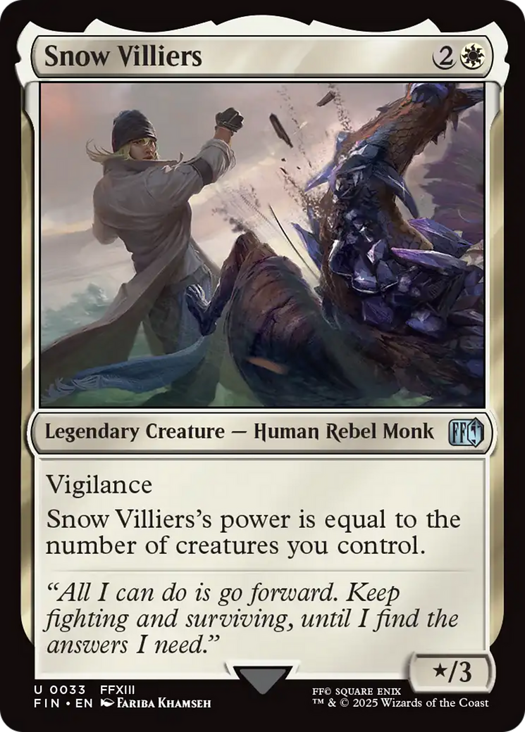 Snow Villiers [FINAL FANTASY] | Mega City Incorporated