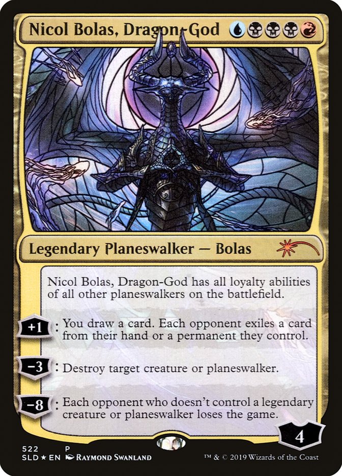 Nicol Bolas, Dragon-God (Stained Glass) [Secret Lair Drop Promos] | Mega City Incorporated