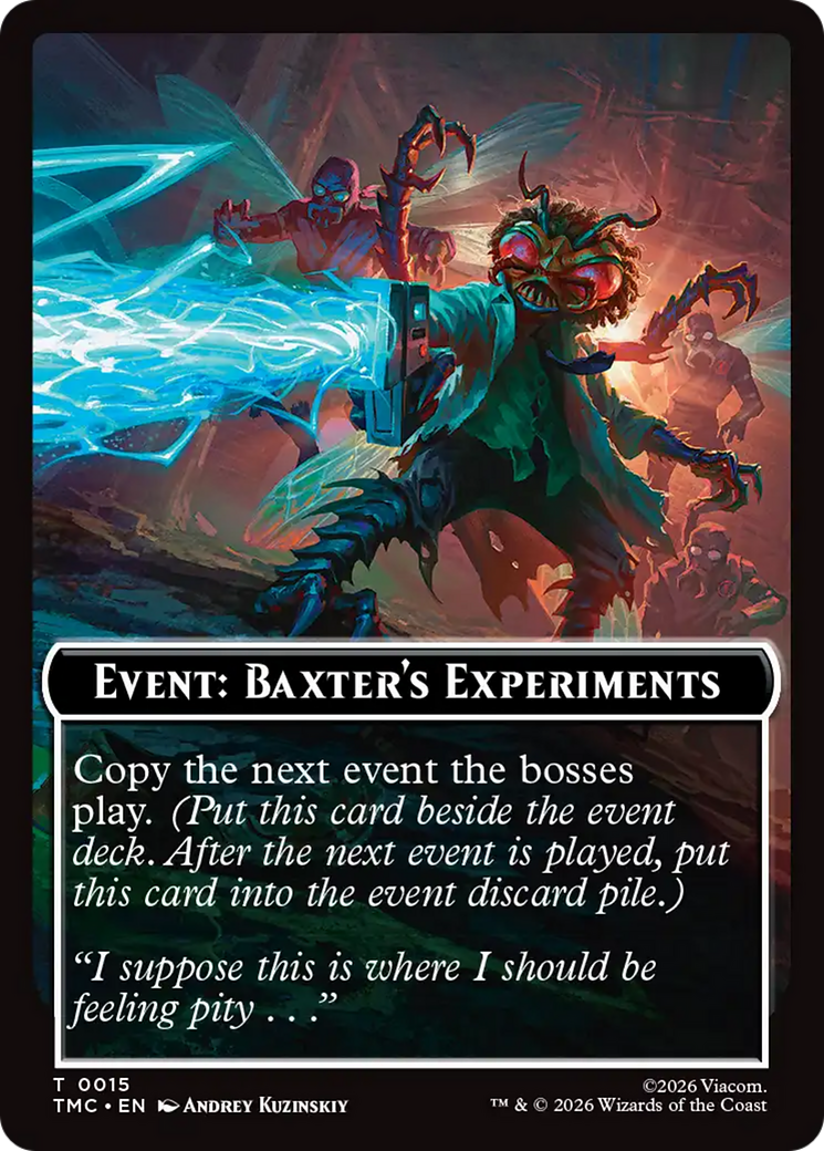 Event: Baxter's Experiments [Teenage Mutant Ninja Turtles Commander Tokens] | Mega City Incorporated