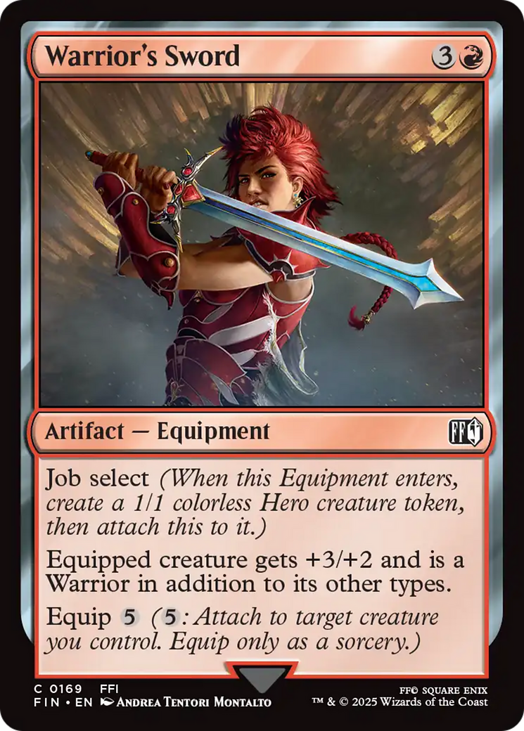 Warrior's Sword [FINAL FANTASY] | Mega City Incorporated