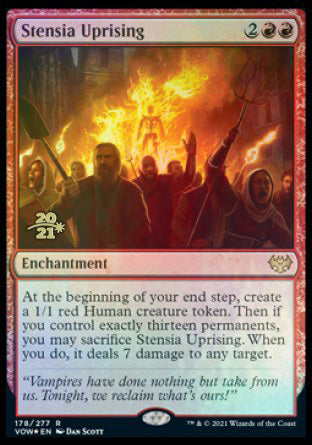 Stensia Uprising [Innistrad: Crimson Vow Prerelease Promos] | Mega City Incorporated