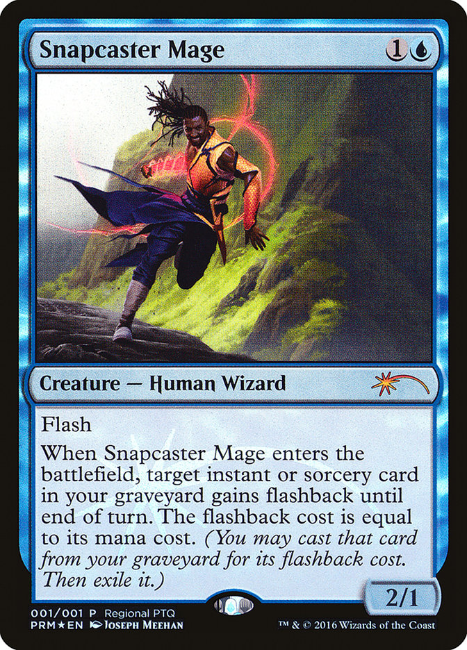 Snapcaster Mage (Regional PTQ) [Pro Tour Promos] | Mega City Incorporated