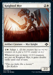 Knighted Myr [Modern Horizons 2] | Mega City Incorporated