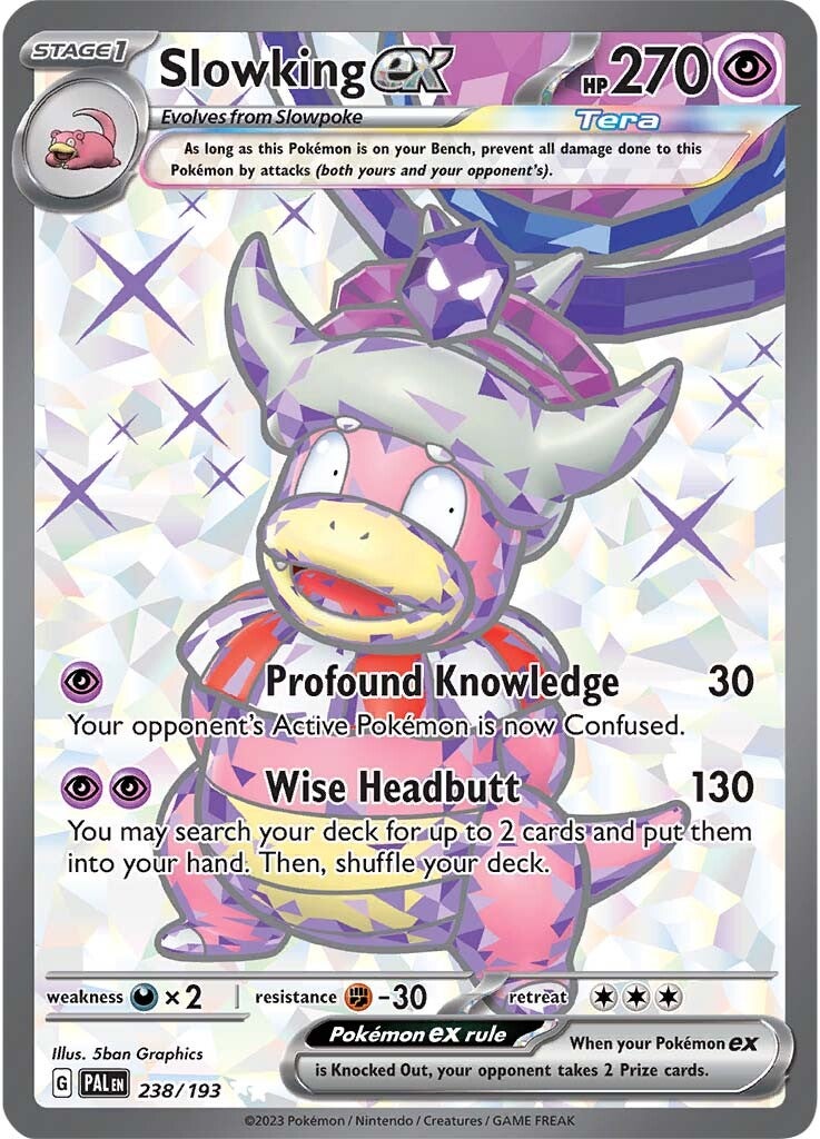 Slowking ex (238/193) [Scarlet & Violet: Paldea Evolved] | Mega City Incorporated