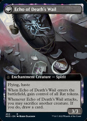 Tribute to Horobi // Echo of Death's Wail (Extended Art) [Kamigawa: Neon Dynasty] | Mega City Incorporated