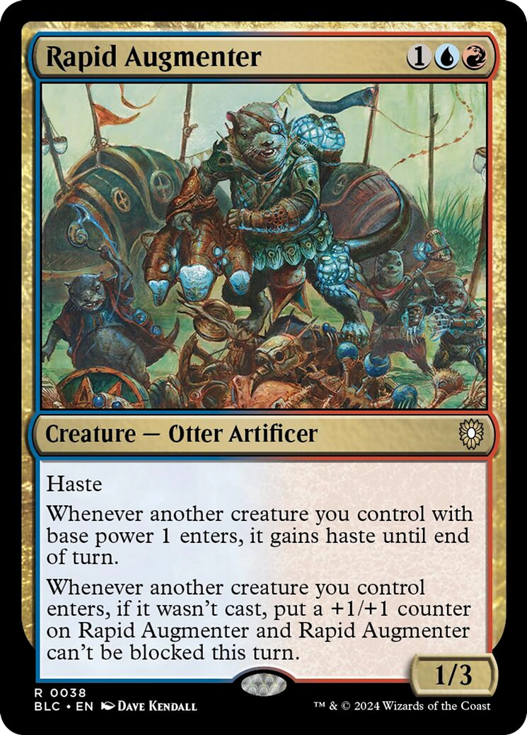 Rapid Augmenter [Bloomburrow Commander] | Mega City Incorporated