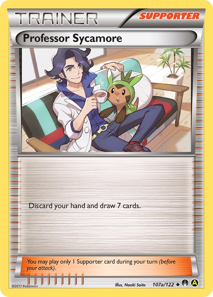 Professor Sycamore (107a/122) [Alternate Art Promos] | Mega City Incorporated