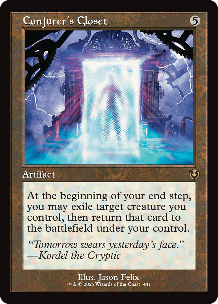 Conjurer's Closet (Retro Frame) [Innistrad Remastered] | Mega City Incorporated