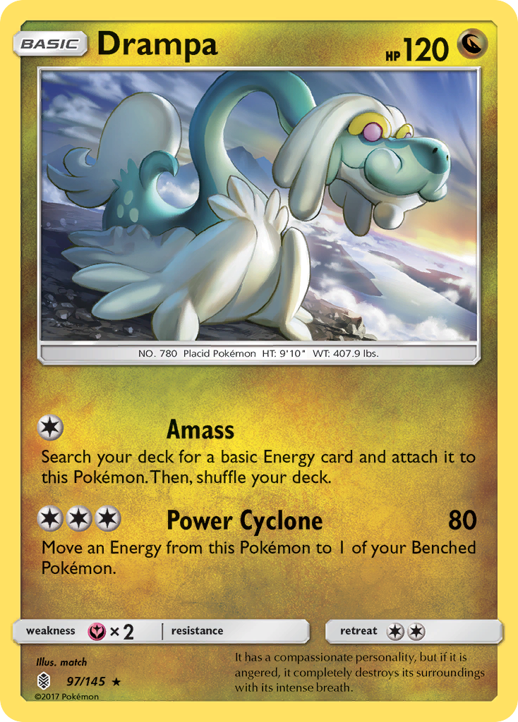 Drampa (97/145) [Sun & Moon: Guardians Rising] | Mega City Incorporated