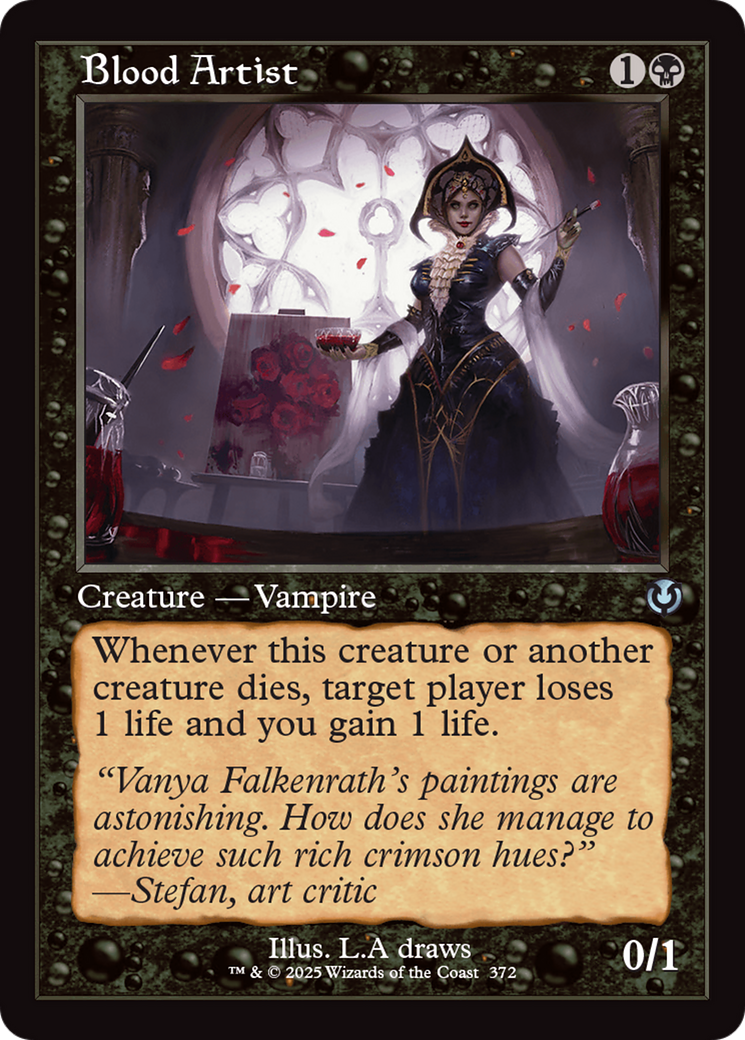 Blood Artist (Retro Frame) [Innistrad Remastered] | Mega City Incorporated