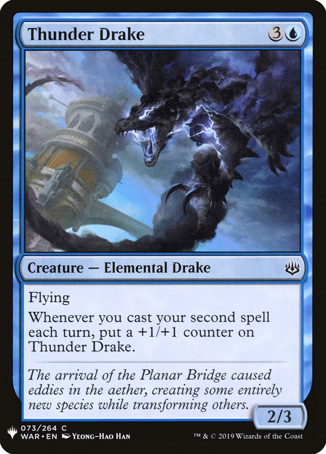 Thunder Drake [Mystery Booster] | Mega City Incorporated