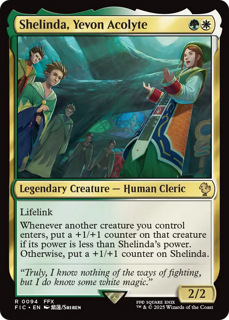 Shelinda, Yevon Acolyte [FINAL FANTASY Commander] | Mega City Incorporated