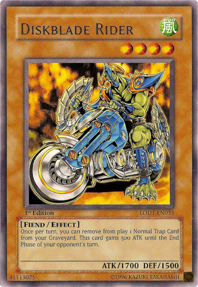 Diskblade Rider [LODT-EN035] Rare | Mega City Incorporated