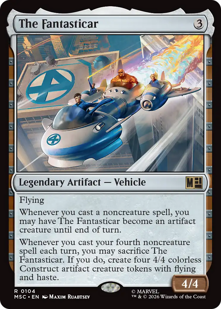 The Fantasticar [Marvel Super Heroes Commander] | Mega City Incorporated