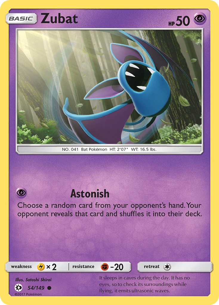 Zubat (54/149) [Sun & Moon: Base Set] | Mega City Incorporated