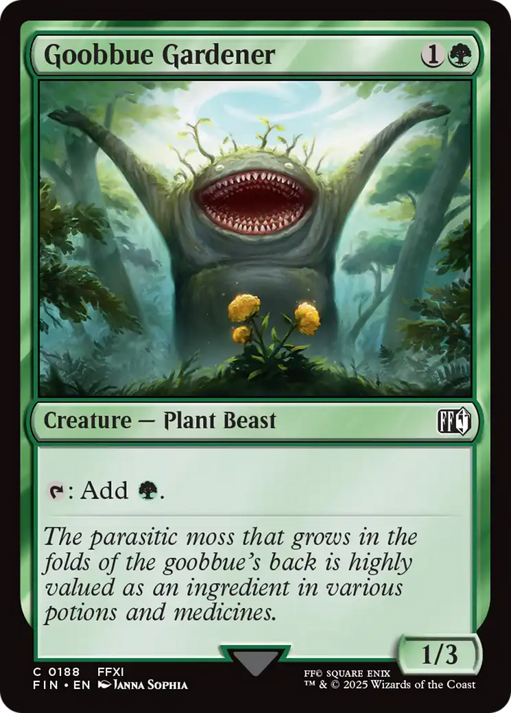 Goobbue Gardener [FINAL FANTASY] | Mega City Incorporated