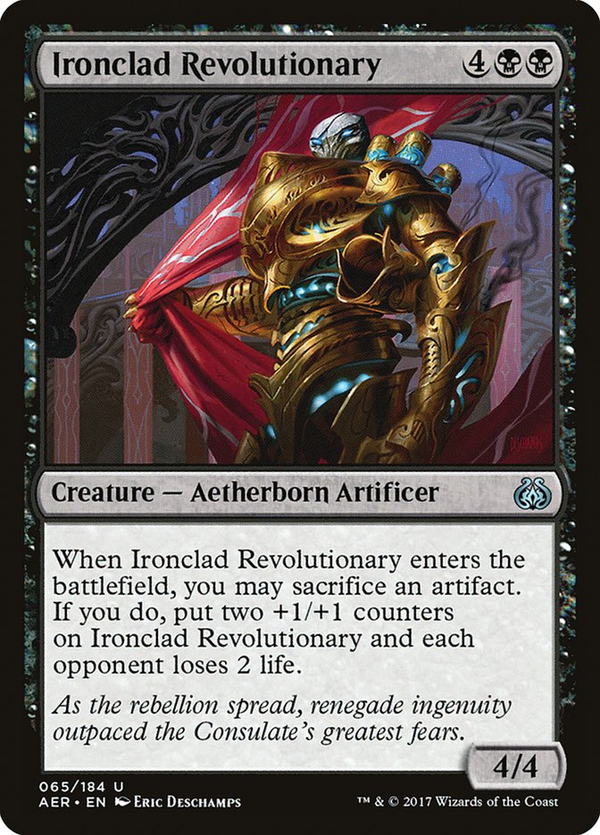 Ironclad Revolutionary [Aether Revolt] | Mega City Incorporated