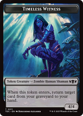 Goat // Timeless Witness Double-Sided Token [Tarkir: Dragonstorm Commander Tokens] | Mega City Incorporated