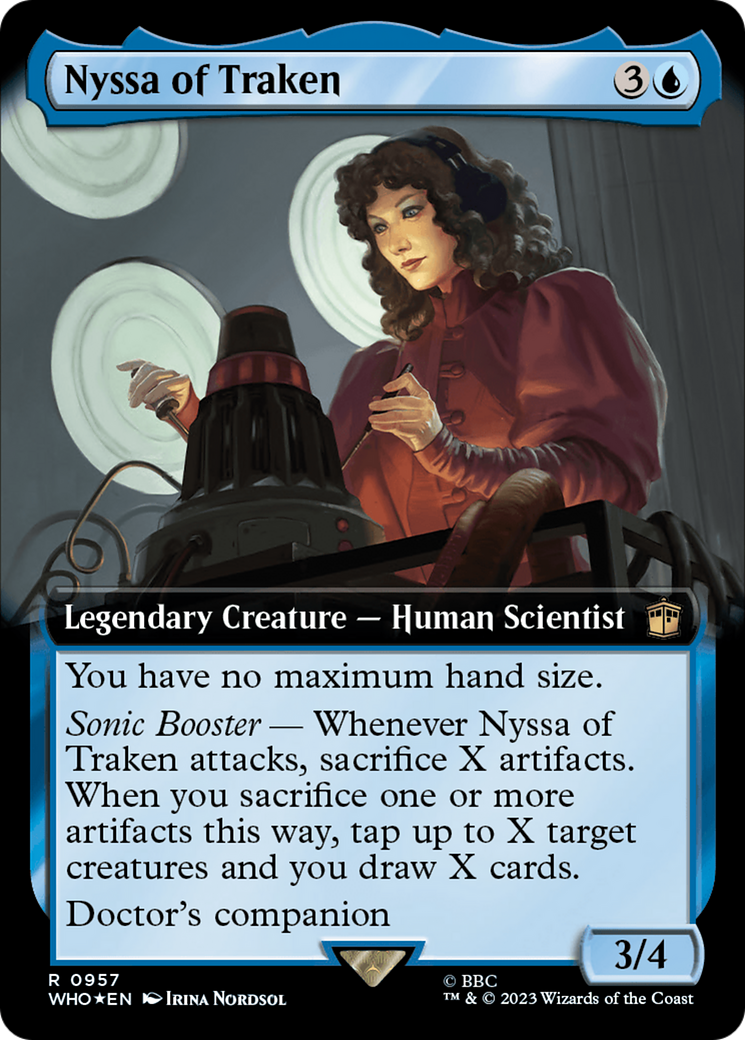 Nyssa of Traken (Extended Art) (Surge Foil) [Doctor Who] | Mega City Incorporated