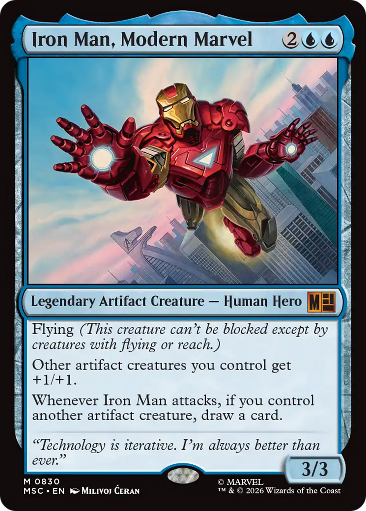 Iron Man, Modern Marvel [Marvel Super Heroes Commander] | Mega City Incorporated