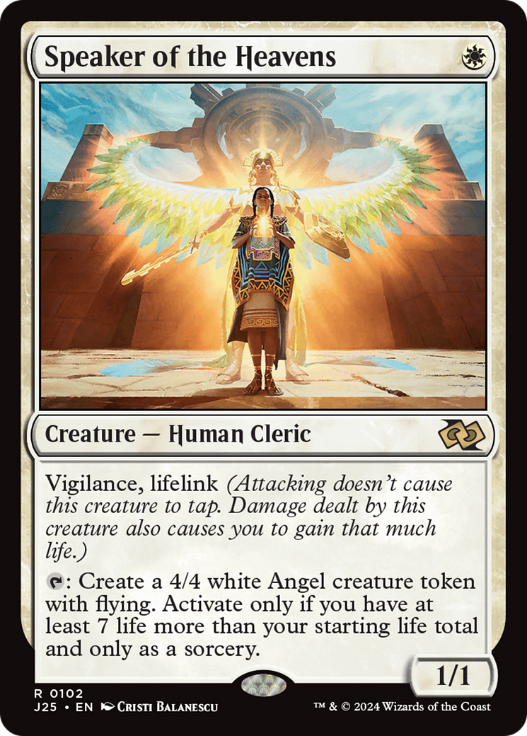Speaker of the Heavens [Foundations Jumpstart] | Mega City Incorporated