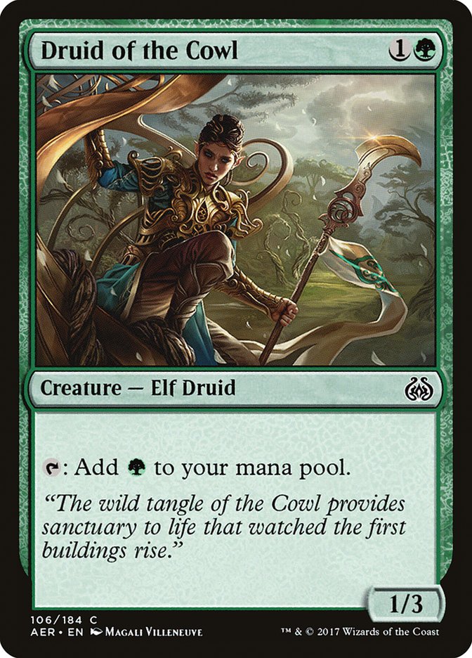 Druid of the Cowl [Aether Revolt] | Mega City Incorporated