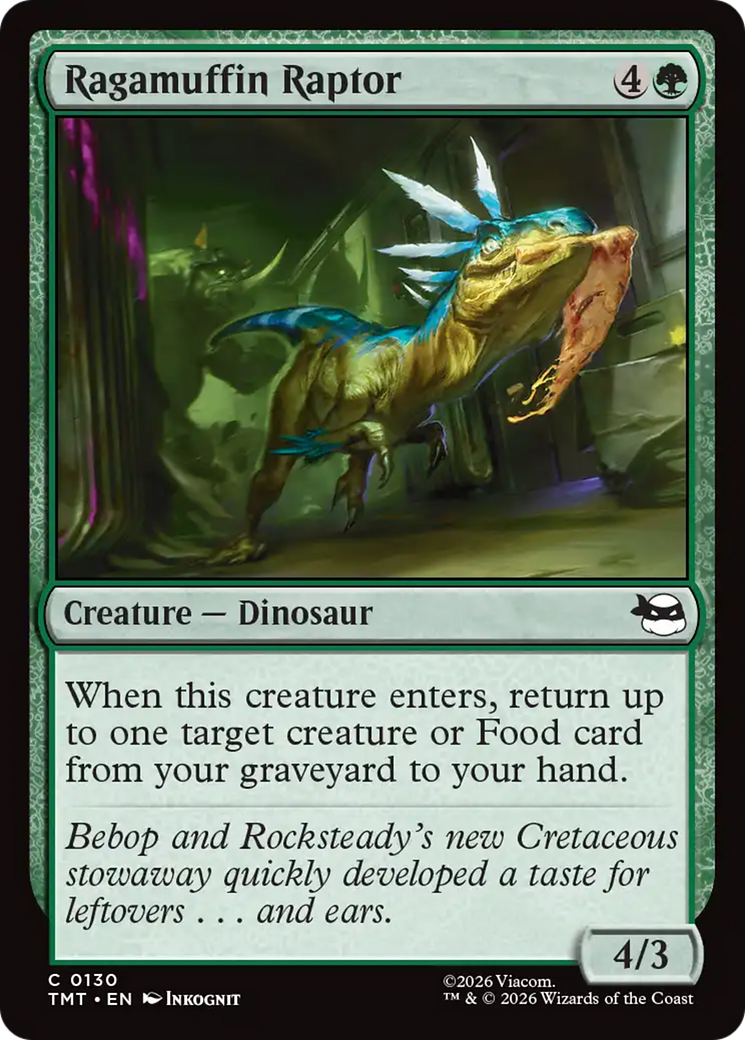 Ragamuffin Raptor [Teenage Mutant Ninja Turtles] | Mega City Incorporated
