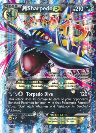 M Sharpedo EX (XY200) (Jumbo Card) [XY: Black Star Promos] | Mega City Incorporated