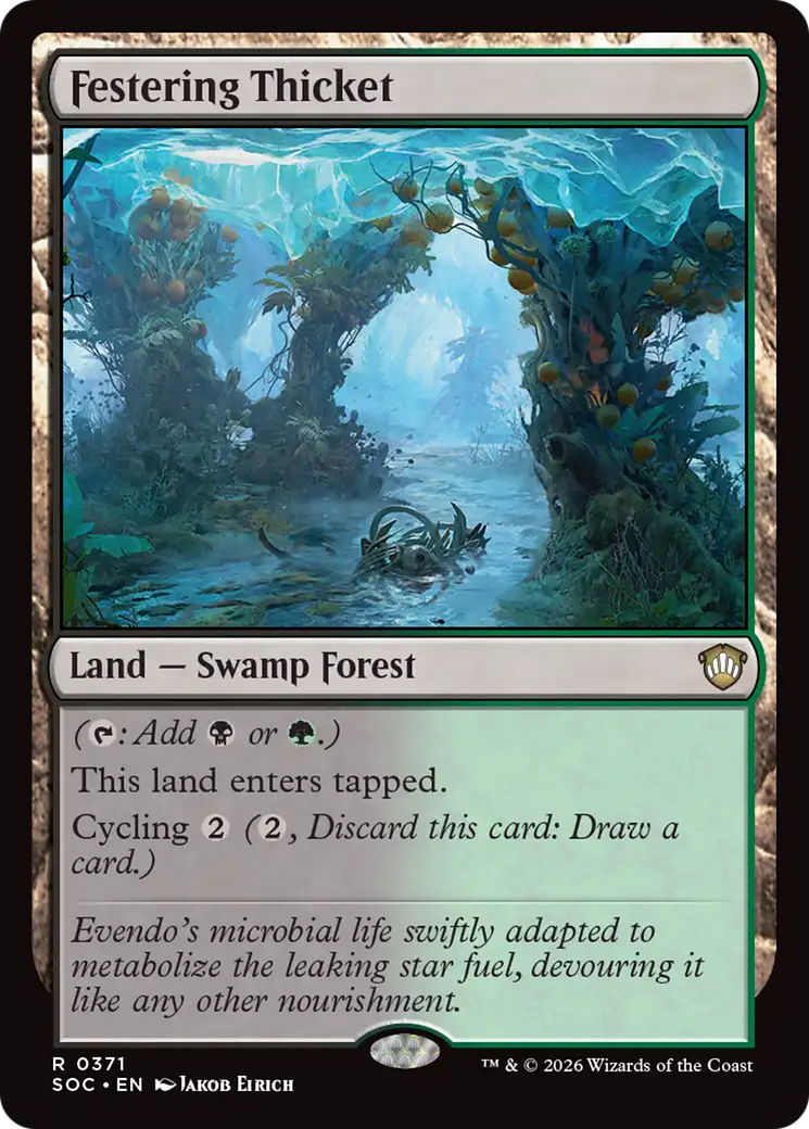 Festering Thicket [Secrets of Strixhaven Commander] | Mega City Incorporated