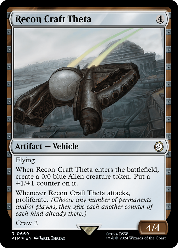 Recon Craft Theta (Surge Foil) [Fallout] | Mega City Incorporated