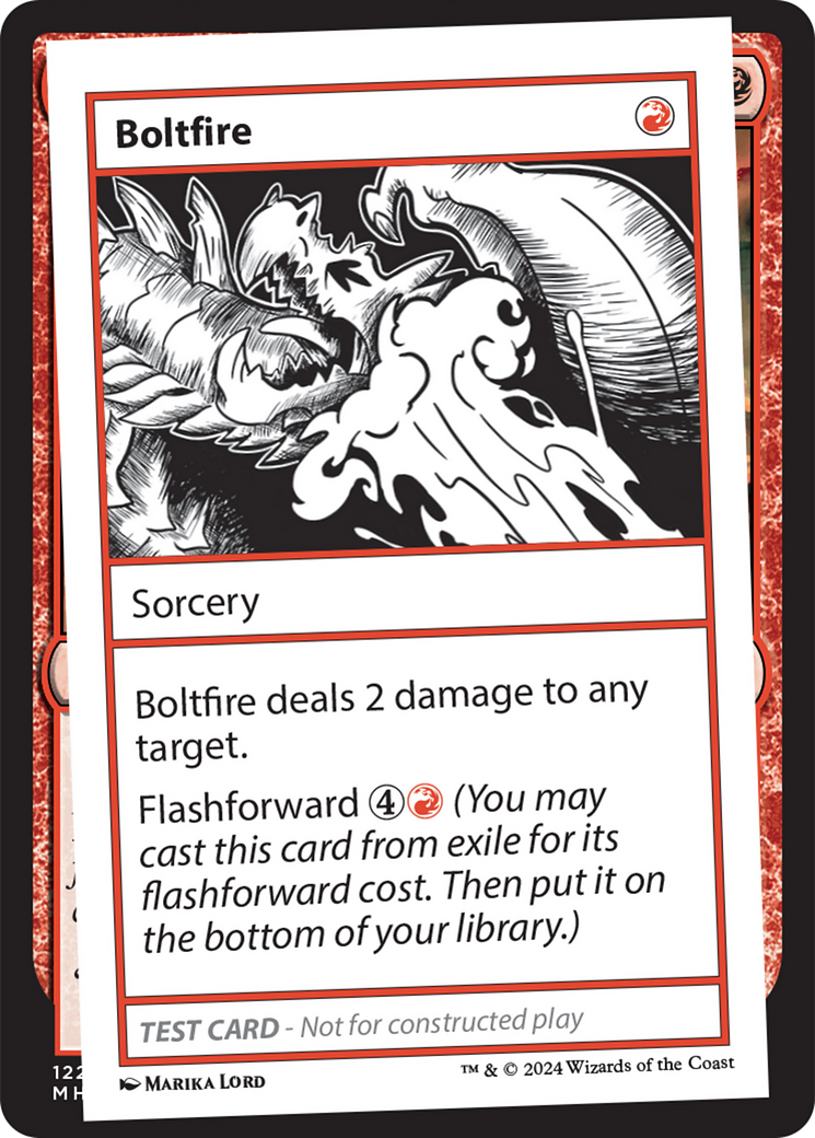 Boltfire [Mystery Booster 2 Playtest Cards] | Mega City Incorporated