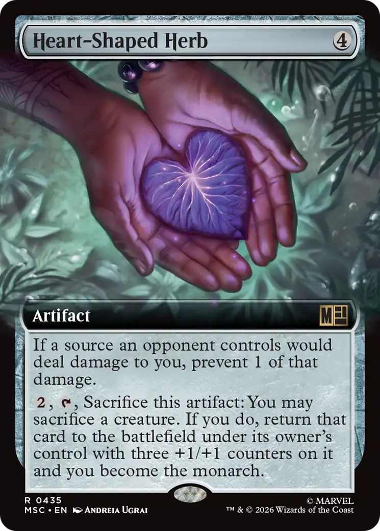 Heart-Shaped Herb (Extended Art) [Marvel Super Heroes Commander] | Mega City Incorporated