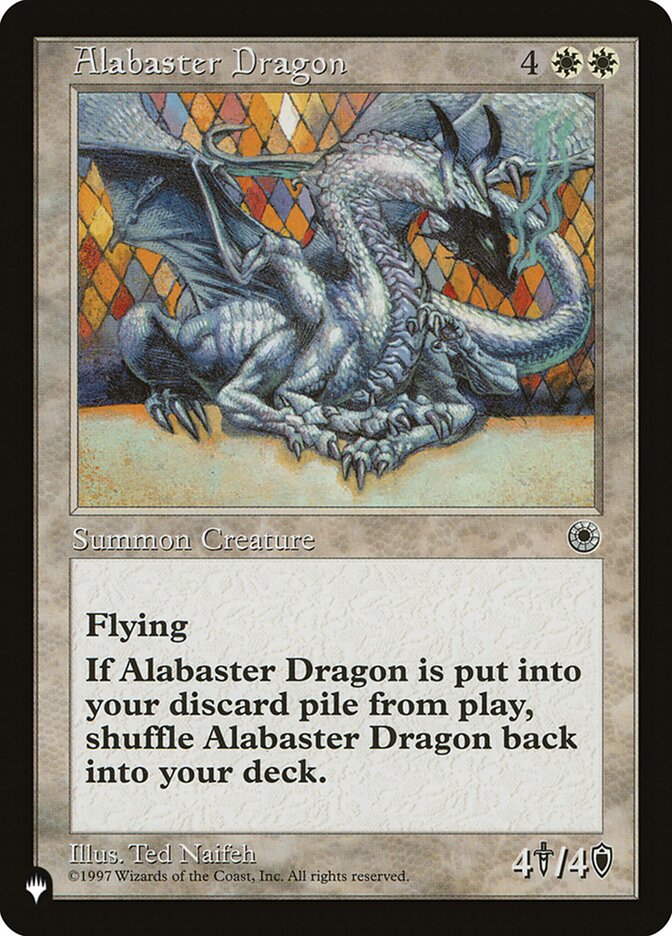 Alabaster Dragon [The List] | Mega City Incorporated