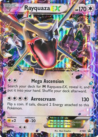 Rayquaza EX (XY69) (Jumbo Card) [XY: Black Star Promos] | Mega City Incorporated