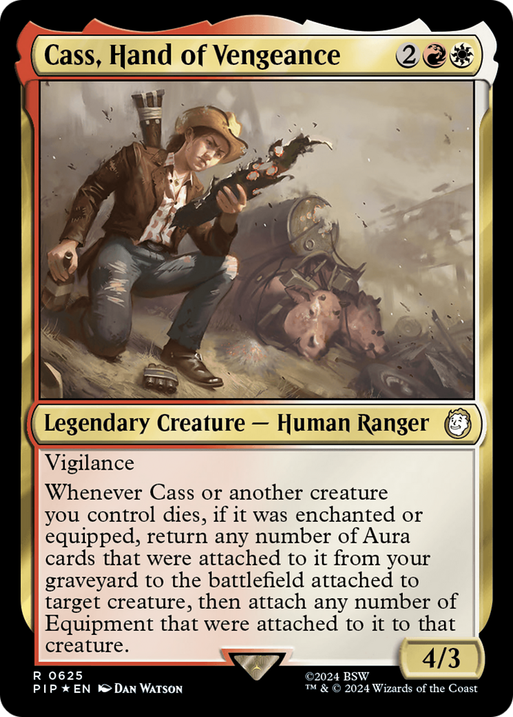 Cass, Hand of Vengeance (Surge Foil) [Fallout] | Mega City Incorporated