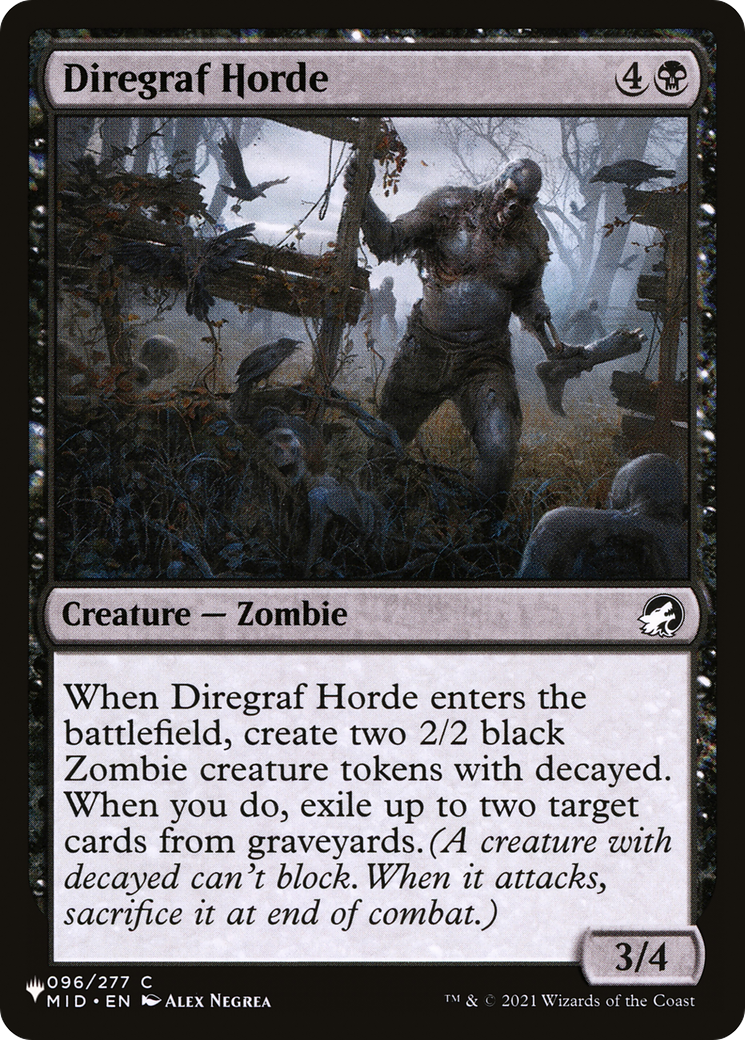 Diregraf Horde [The List] | Mega City Incorporated