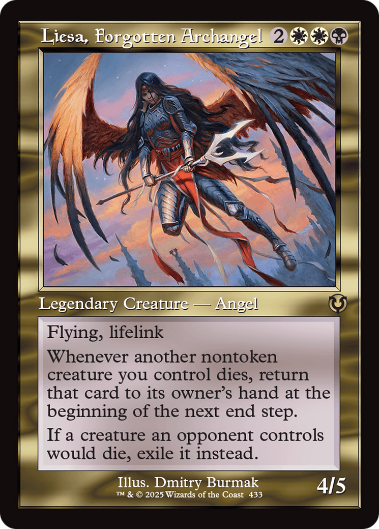 Liesa, Forgotten Archangel (Retro Frame) [Innistrad Remastered] | Mega City Incorporated