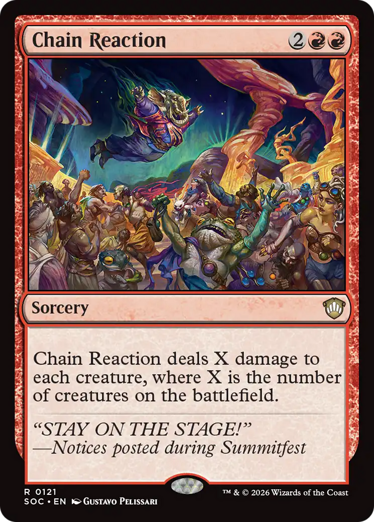Chain Reaction [Secrets of Strixhaven Commander] | Mega City Incorporated