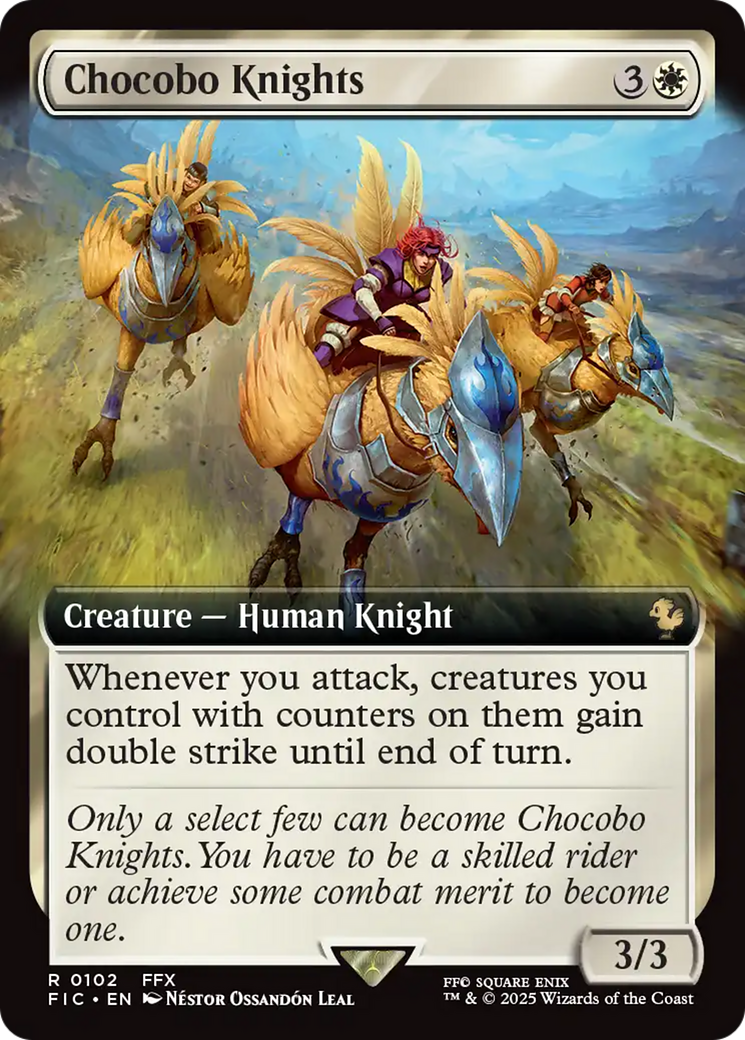 Chocobo Knights (Extended Art) [FINAL FANTASY Commander] | Mega City Incorporated