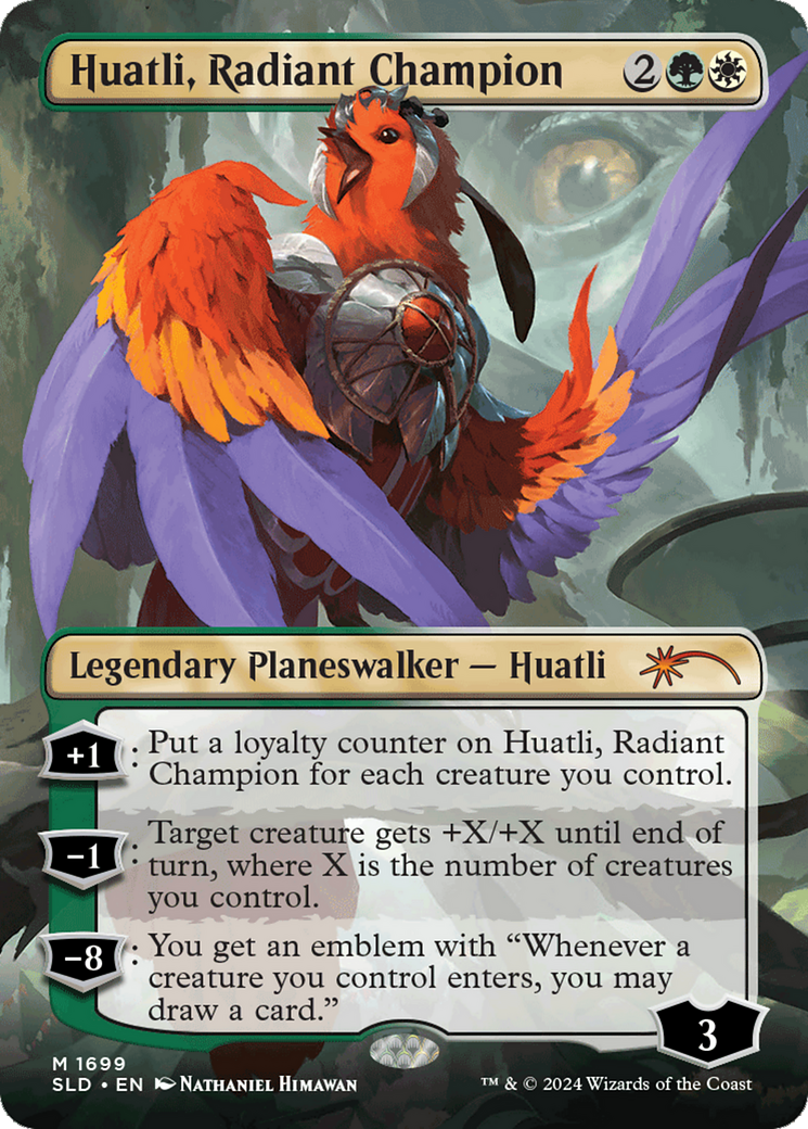 Huatli, Radiant Champion (Rainbow Foil) [Secret Lair Drop Series] | Mega City Incorporated