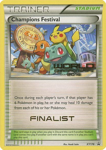 Champions Festival (XY176) (2016 Finalist) [XY: Black Star Promos] | Mega City Incorporated