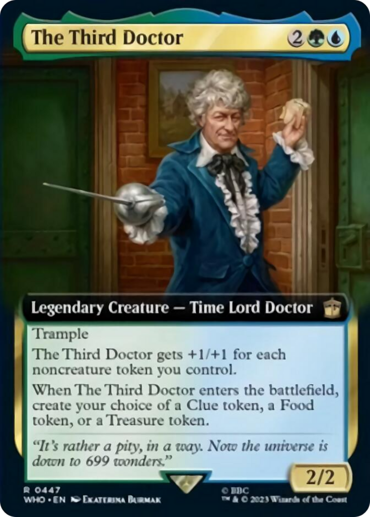 The Third Doctor (Extended Art) [Doctor Who] | Mega City Incorporated